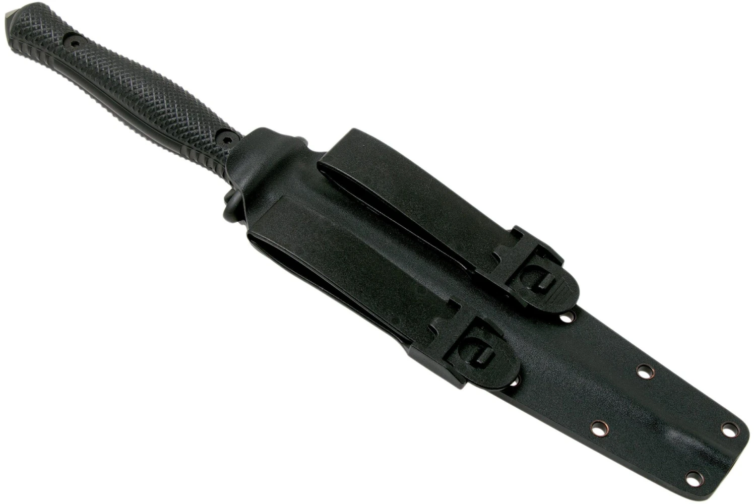 ANV M500 Anthropoid DLC Elmax, Black Handle, M500-001, Black Kydex Sheath, Poignard 9 ANV M500 Anthropoid DLC Elmax, Black Handle, M500-001, Black Kydex Sheath, Poignard – Image 7