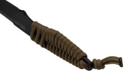 ANV Knives P100 Sleipner Cerakote, Coyote Paracord, P100-040, Black Kydex Sheath, Couteau De Cou -Vic Boutique ANVP100 040 04 anv