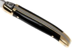 Petit Couteau De Poche De Laguiole En Aubrac, Corne De Buffle L0207BUL -Vic Boutique AUL0207BUL 06 laguiole en aubrac ktaul0207bul 06