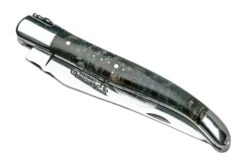 Laguiole En Aubrac Blue Poplar Burl L0212LBPIFSJ1 Bois De Peuplier, Poli, Couteau De Poche Laguiole, 12 Cm -Vic Boutique AUL0212LBPIFSJ1 04 laguioleaubrac