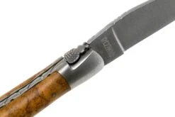 Laguiole En Aubrac 12cm Teck Guillochage Manuel L0212LKH/FSB1, Couteau Laguiole -Vic Boutique AUL0212LKH FSB1 06 laguiole en aubrac