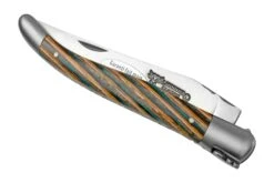 Laguiole En Aubrac Samba Brown L0212SAMIF Bois De Samba Marron, Mat, Couteau De Poche 12 Cm -Vic Boutique AUL0212SAMIF 04 laguioleaubrac