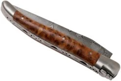 Laguiole En Aubrac 12 Cm Balbach Damast, Tuya L0212THI/FDBB1, Couteau Laguiole -Vic Boutique AUL0212THI FDBB1 04 laguiole en aubrac