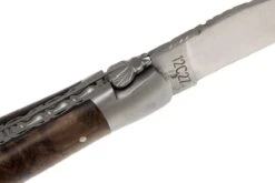 Laguiole En Aubrac 12cm Doubles Platines, Loupe De Noyer, L0712LYI-FSB1 -Vic Boutique AUL0712LYI FSB1 04 laguiole en aubrac aul0712lyi fsb1 04