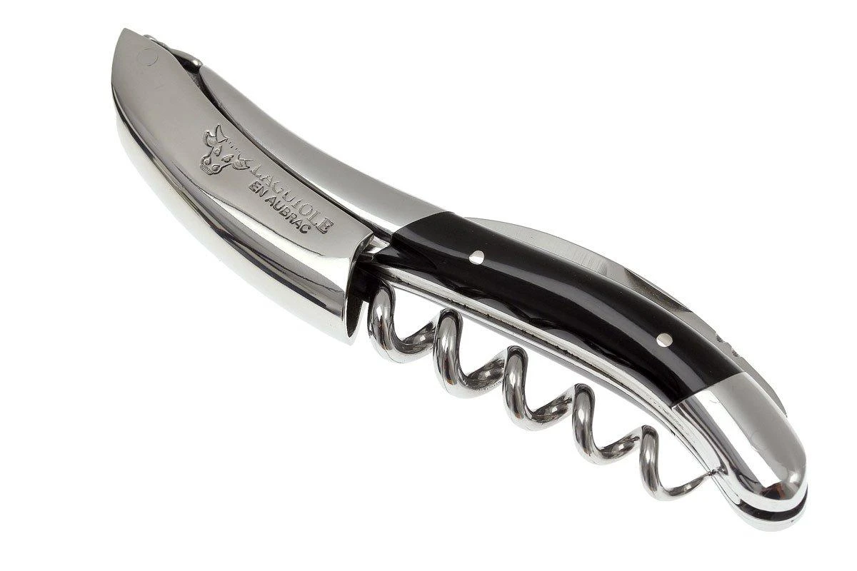 Laguiole En Aubrac Couteau Sommelier Manche En Corne De Buffle Noire 3 Laguiole En Aubrac Couteau Sommelier Manche En Corne De Buffle Noire