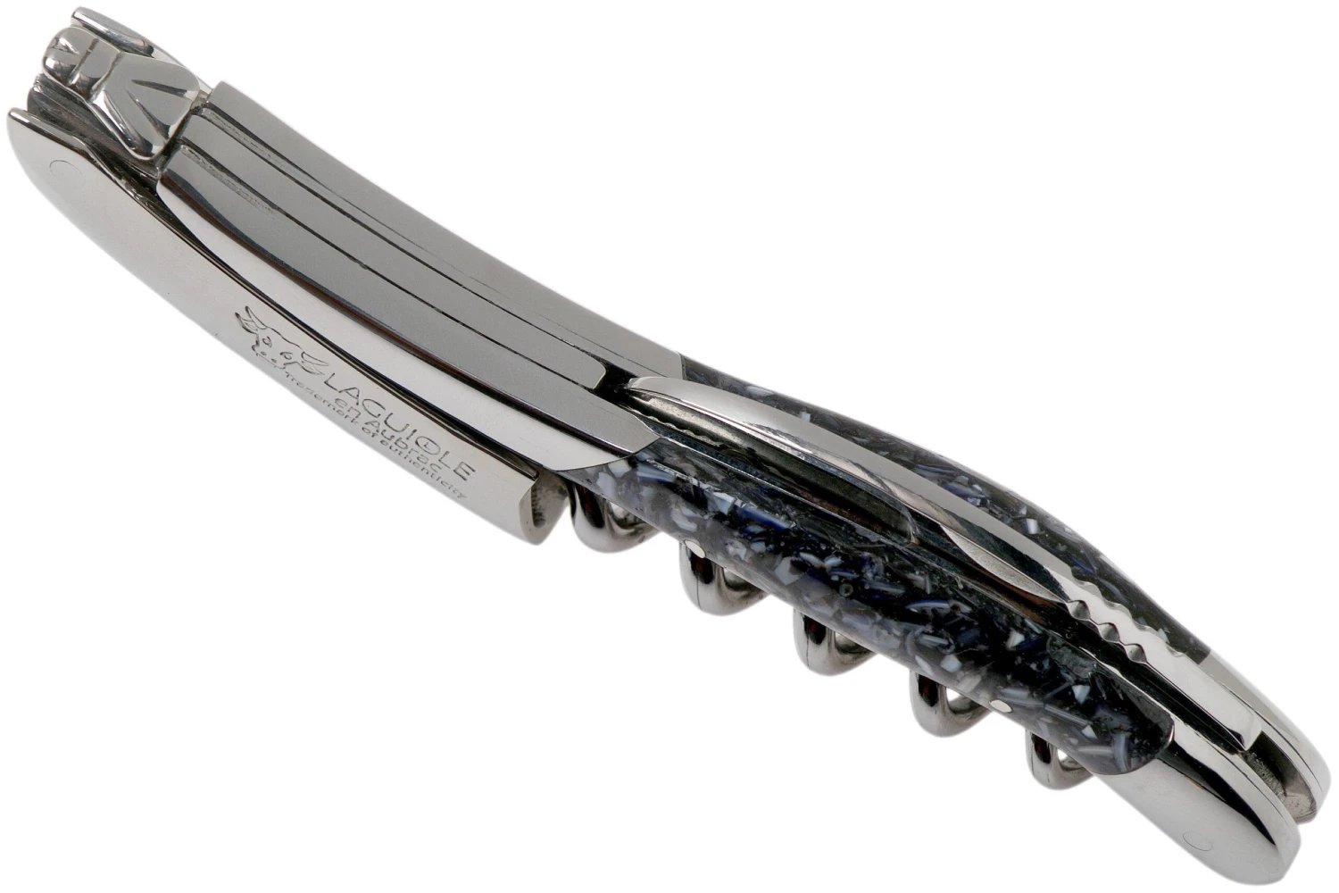 Laguiole En Aubrac SOM99CQHI Couteau Sommelier Coquille De Moule 6 Laguiole En Aubrac SOM99CQHI Couteau Sommelier Coquille De Moule – Image 4