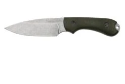 Bradford Knives Guardian 3, 3S-102-MC, 3D OD Green Micarta, CPM-Magnacut, Sabre Grind, Stonewash Finish, Couteau Fixe