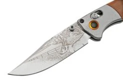 Benchmade Mini Crooked River Whitetail Limited Edition Artist Series 15085-2202, Couteau De Poche De Chasse, Casey Underwood Design -Vic Boutique BE15085 2202 04 benchmade