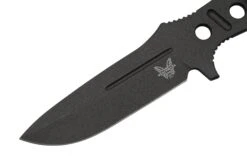 Benchmade 375BK-1 Cobalt Black, Sibert Adamas Couteau Fixe, Shane Sibert Design -Vic Boutique BE375BK 1 03 benchmade
