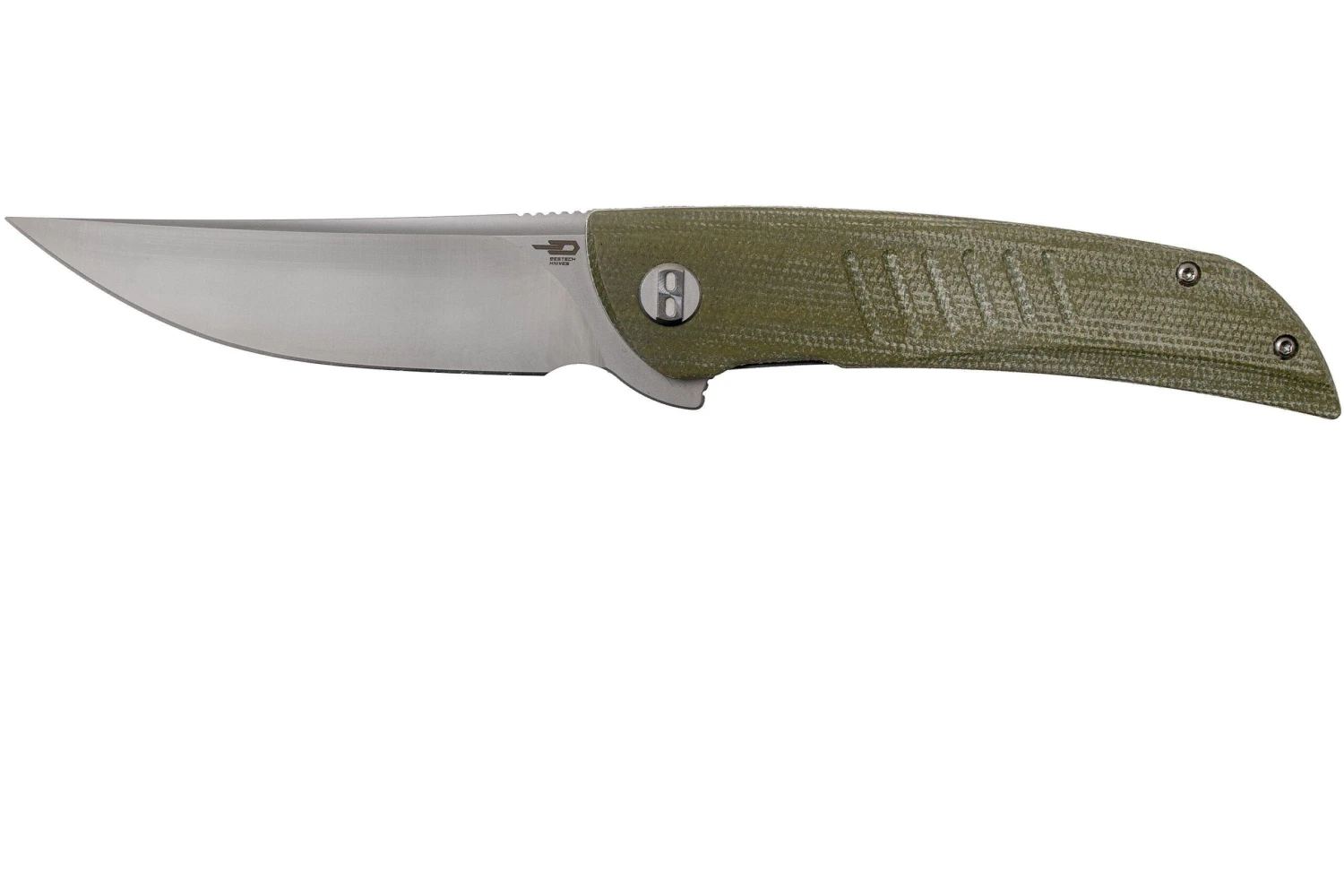 Bestech Swift BG30A-1 Satin+Green Micarta Couteau De Poche 3 Bestech Swift BG30A-1 Satin+Green Micarta Couteau De Poche