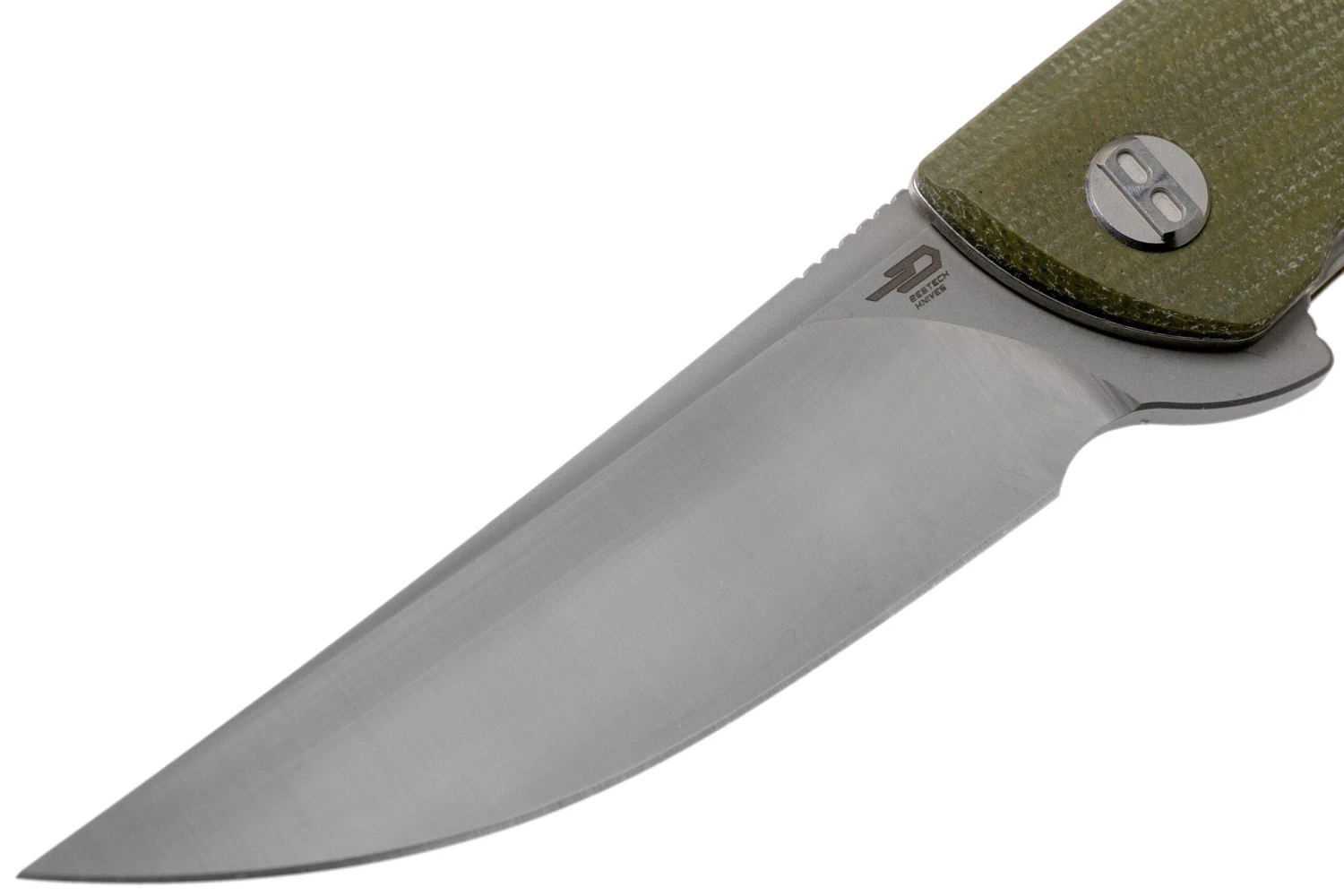 Bestech Swift BG30A-1 Satin+Green Micarta Couteau De Poche 5 Bestech Swift BG30A-1 Satin+Green Micarta Couteau De Poche – Image 3