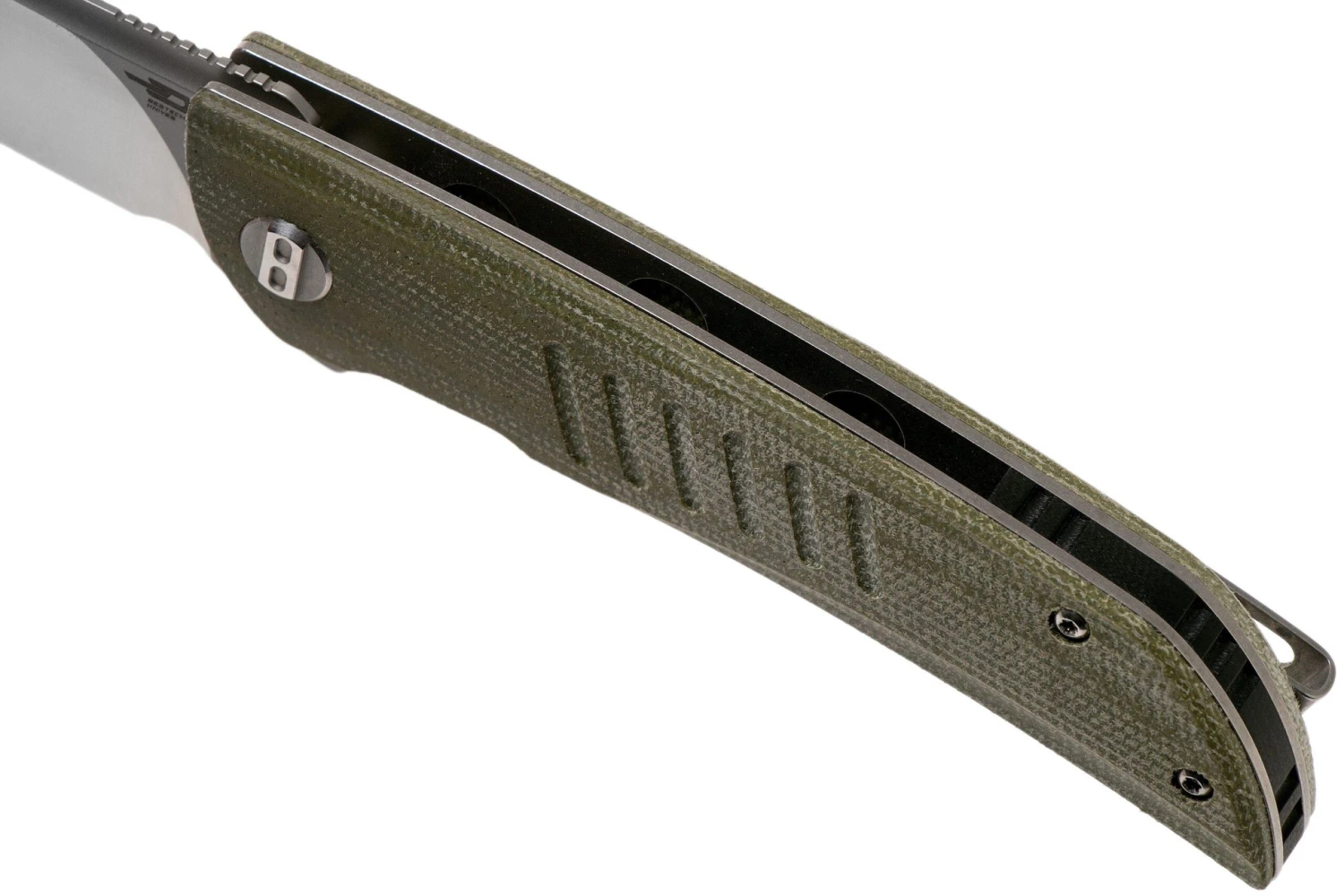 Bestech Swift BG30A-1 Satin+Green Micarta Couteau De Poche 9 Bestech Swift BG30A-1 Satin+Green Micarta Couteau De Poche – Image 7
