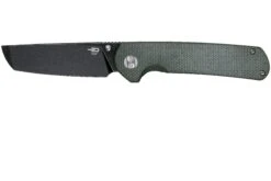 Bestech Sledgehammer BG31B-2 Green Micarta, Black Stonewashed Couteau De Poche
