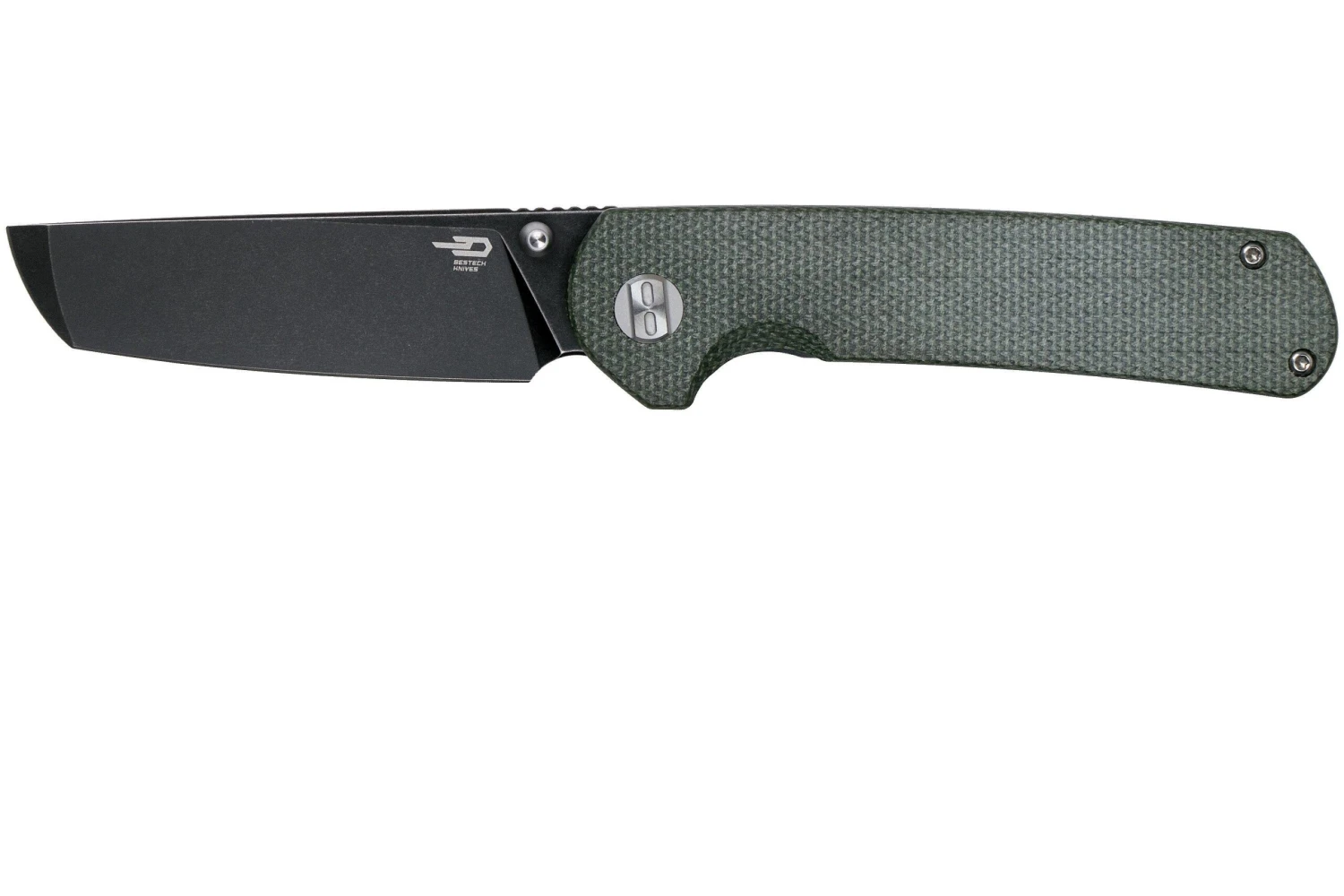 Bestech Sledgehammer BG31B-2 Green Micarta, Black Stonewashed Couteau De Poche 3 Bestech Sledgehammer BG31B-2 Green Micarta, Black Stonewashed Couteau De Poche