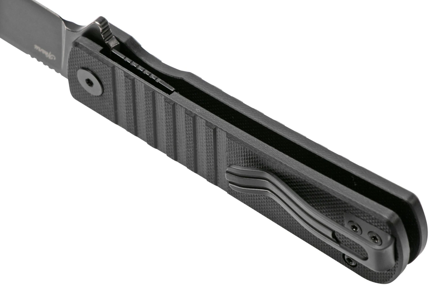 Bestech Titan BG49A-5 Blackwashed, Black G10, Couteau De Poche 7 Bestech Titan BG49A-5 Blackwashed, Black G10, Couteau De Poche – Image 5