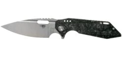Bestech Shodan BT1910C Carbonfiber Satin Stonewash Couteau De Poche, Todd Knife & Tool Design