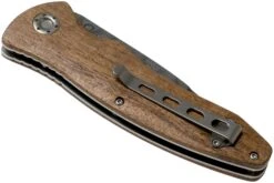 Böker Tirpitz Damast Wood 42 Limited Edition 110197DAM Couteau De Chasse -Vic Boutique BO110197DAM 04 boker