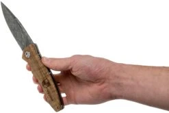 Böker Tirpitz Damast Wood 42 Limited Edition 110197DAM Couteau De Chasse -Vic Boutique BO110197DAM 09 boker