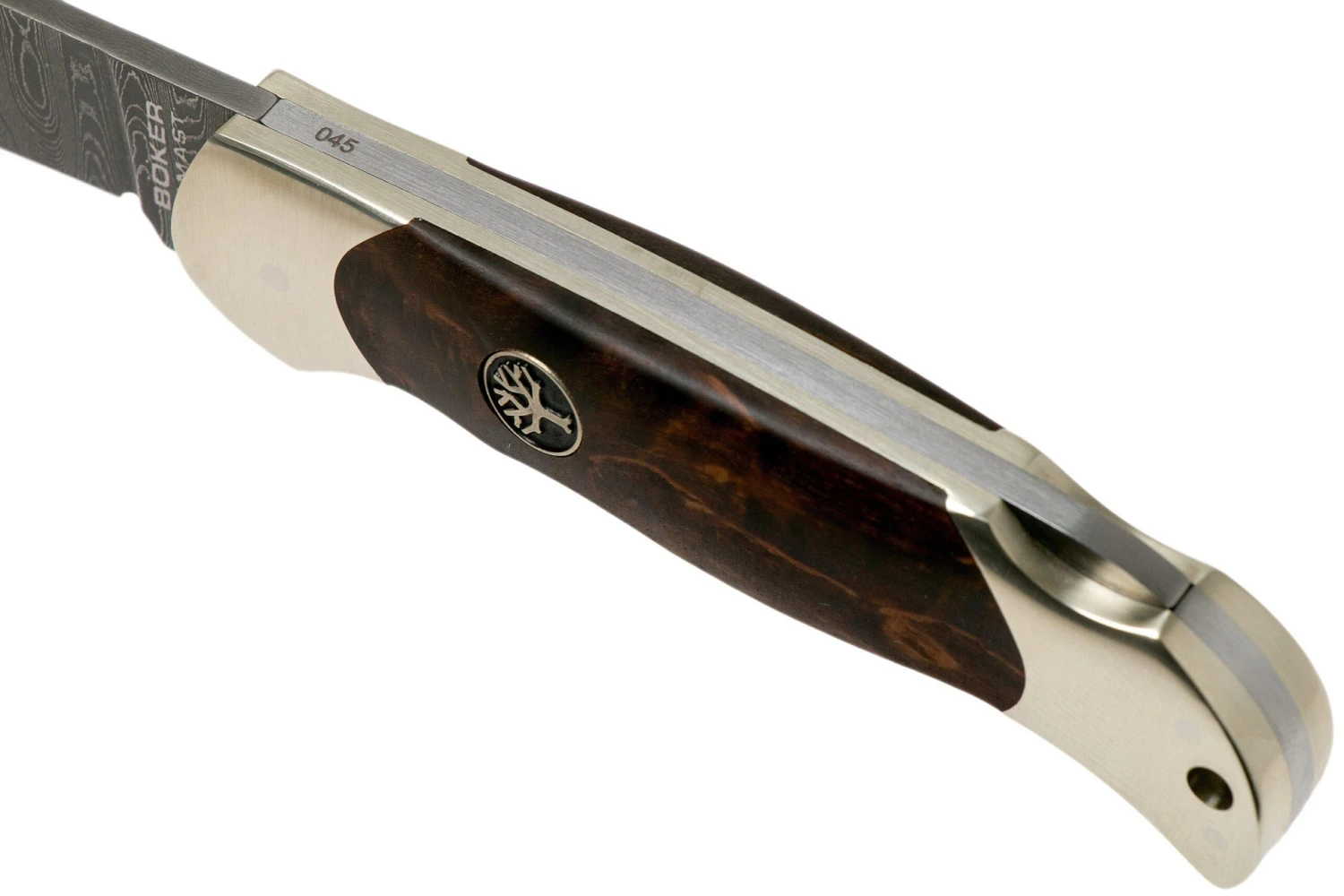 Böker Junior Scout Damast Curly Birch 111920DAM Couteau De Gentleman 9 Böker Junior Scout Damast Curly Birch 111920DAM Couteau De Gentleman – Image 7