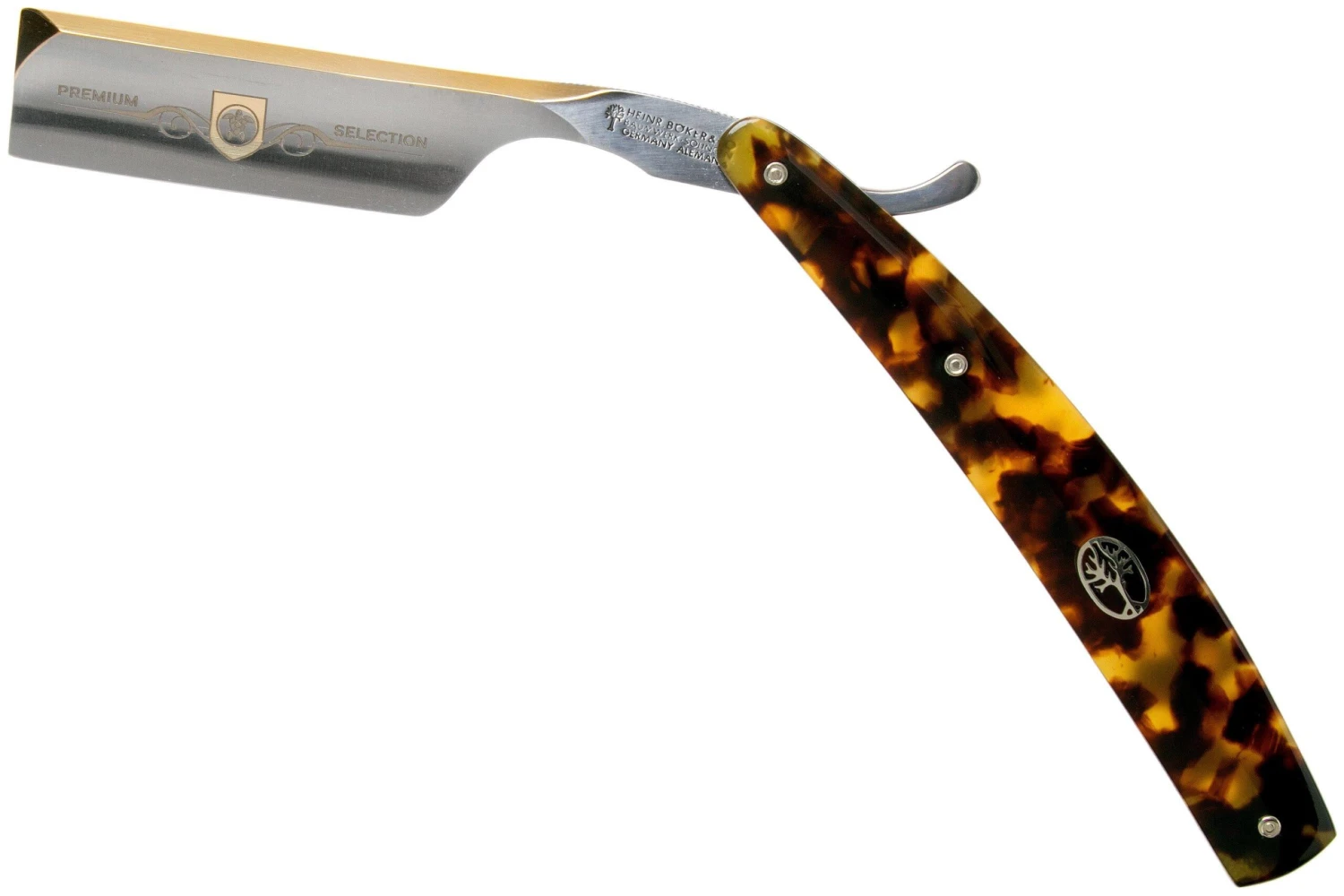 Böker Manufaktur Schildpatt 2.0 140555 Rasoir Coupe-choux 3 Böker Manufaktur Schildpatt 2.0 140555 Rasoir Coupe-choux