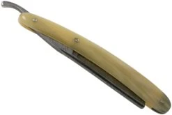 Böker Manufaktur Damascus Horn Rasoir Coupe-choux 140623DAM -Vic Boutique BO140623DAM 06 boker