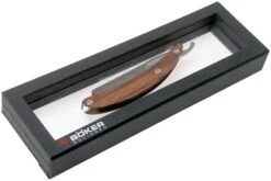 Böker Manufaktur Master Cutter Damascus, Desert Ironwood 140800DAM Rasoir Coupe-choux -Vic Boutique BO140800DAM 06 boker