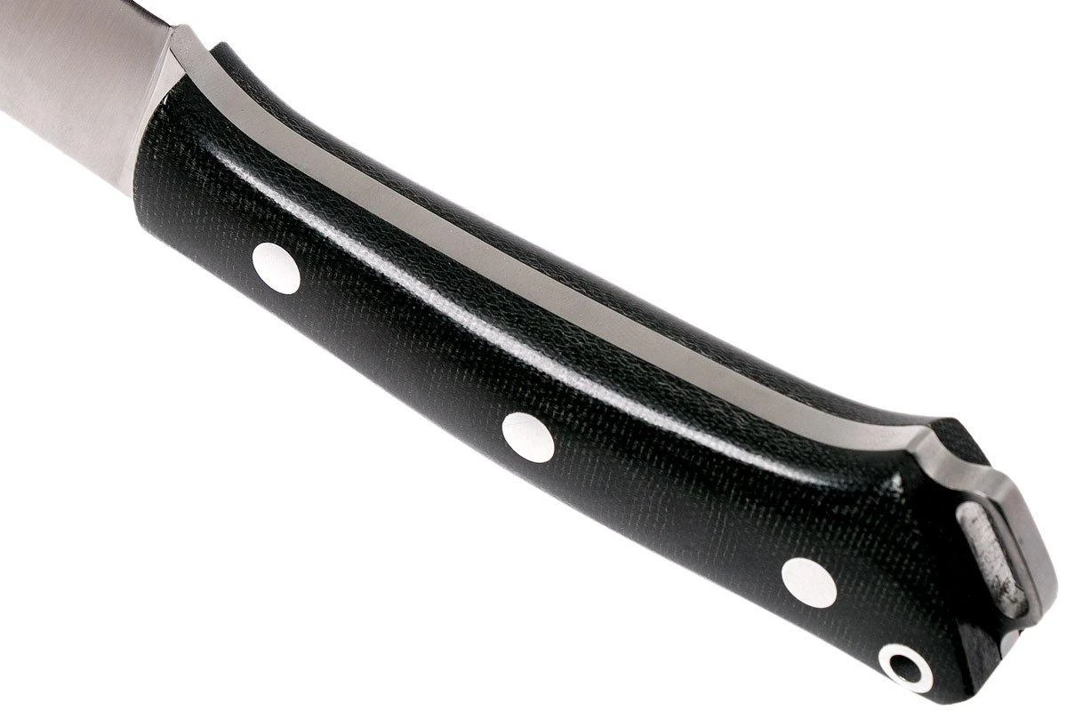 Bark River Fox River A2, Black Canvas Micarta Couteau De Chasse 6 Bark River Fox River A2, Black Canvas Micarta Couteau De Chasse – Image 4