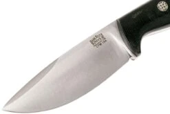 Bark River North Country EDC CPM 154, Black Canvas Micarta, Mosaic Pins -Vic Boutique BRK02 054BRKC MP 03 bark river brk02 054brkc mp 03