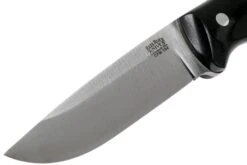 Bark River Guardless Drop Point Hunter CPM 154 Black Canvas Micarta Couteau De Chasse -Vic Boutique BRK02 142BKRC 03 bark river knives