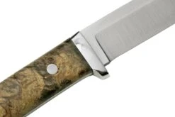 Bark River Classic Drop Point Hunter CPM S45VN Buckeye Burl, Couteau Fixe -Vic Boutique BRK02 176BB 05 barkriver
