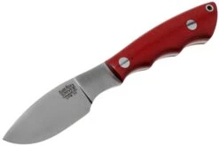 Bark River Mini Canadian CPM 3V Red Linen Micarta Couteau Fixe -Vic Boutique BRK03 121RLM 03 bark river knives