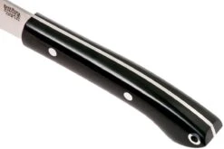 Bark River Bird & Trout CPM154, Black Canvas Micarta -Vic Boutique BRK04 151BRKC 05 bark river bird trout brk04 151brkc 05