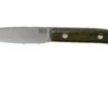 Bark River Bird & Trout CPM S45VN, Green Canvas Micarta -Vic Boutique BRK04 171GCM 01 bark river knives