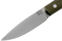 Bark River Bird & Trout CPM S45VN, Green Canvas Micarta -Vic Boutique BRK04 171GCM 03 bark river knives