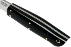 Bark River Puukko CPM 3V, Black Canvas Micarta Couteau Puukko -Vic Boutique BRK06 129BRKC 05 bark river knives