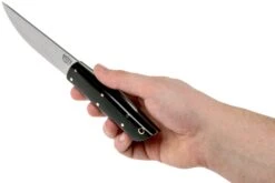 Bark River Puukko CPM 3V, Black Canvas Micarta Couteau Puukko -Vic Boutique BRK06 129BRKC 06 bark river knives