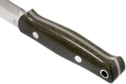 Bark River Bushcrafter II CPM 3V Green Canvas Micarta Couteau De Bushcraft -Vic Boutique BRK06 223GCM 04 bark river knives
