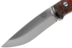 Bark River Bushcrafter II CPM 3V Hellfire Maple Burl Couteau De Bushcraft -Vic Boutique BRK06 223HMB 03 bark river knives