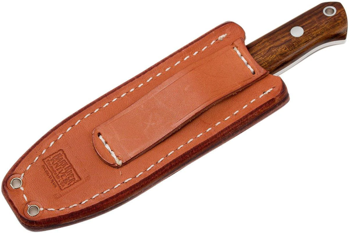 Bark River Bravo Necker II CPM 154CM, Desert Ironwood, Brown Sheath 10 Bark River Bravo Necker II CPM 154CM, Desert Ironwood, Brown Sheath – Image 8