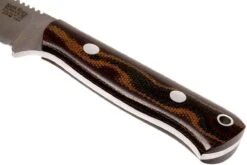 Bark River Bravo Necker II CPM 154CM, Burgundy Snakeskin Micarta -Vic Boutique BRK07 002SBC 04 bark river brk07 002sbc 13