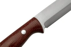 Bark River Gunny Scandi CPM 3V Firedog Canvas Micarta, Couteau De Bushcraft -Vic Boutique BRK07 024FCM 05 barkriver