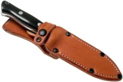 Bark River Bravo 1 A2, Black Canvas Micarta Rampless Couteau D'outdoor -Vic Boutique BRK07 111BRKC RS 06 bark river knives