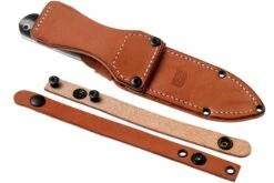 Bark River Bravo 1 A2, Black Canvas Micarta Rampless Couteau D'outdoor -Vic Boutique BRK07 111BRKC RS 07 bark river knives