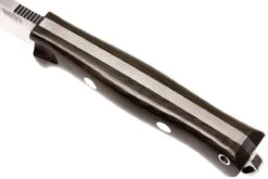 Bark River Bravo Vortex A2 Jimped, Green Canvas Micarta, Brown Sheath -Vic Boutique BRK07 117FMGRC JI 05 bark river brk07 117fmgrc ji 05