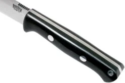 Bark River Bravo 1.5 LT Field CPM 3V, Black Canvas Micarta Couteau Outdoor -Vic Boutique BRK07 124BKC 05 bark river knives