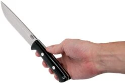 Bark River Bravo 1.5 LT Field CPM 3V, Black Canvas Micarta Couteau Outdoor -Vic Boutique BRK07 124BKC 06 bark river knives