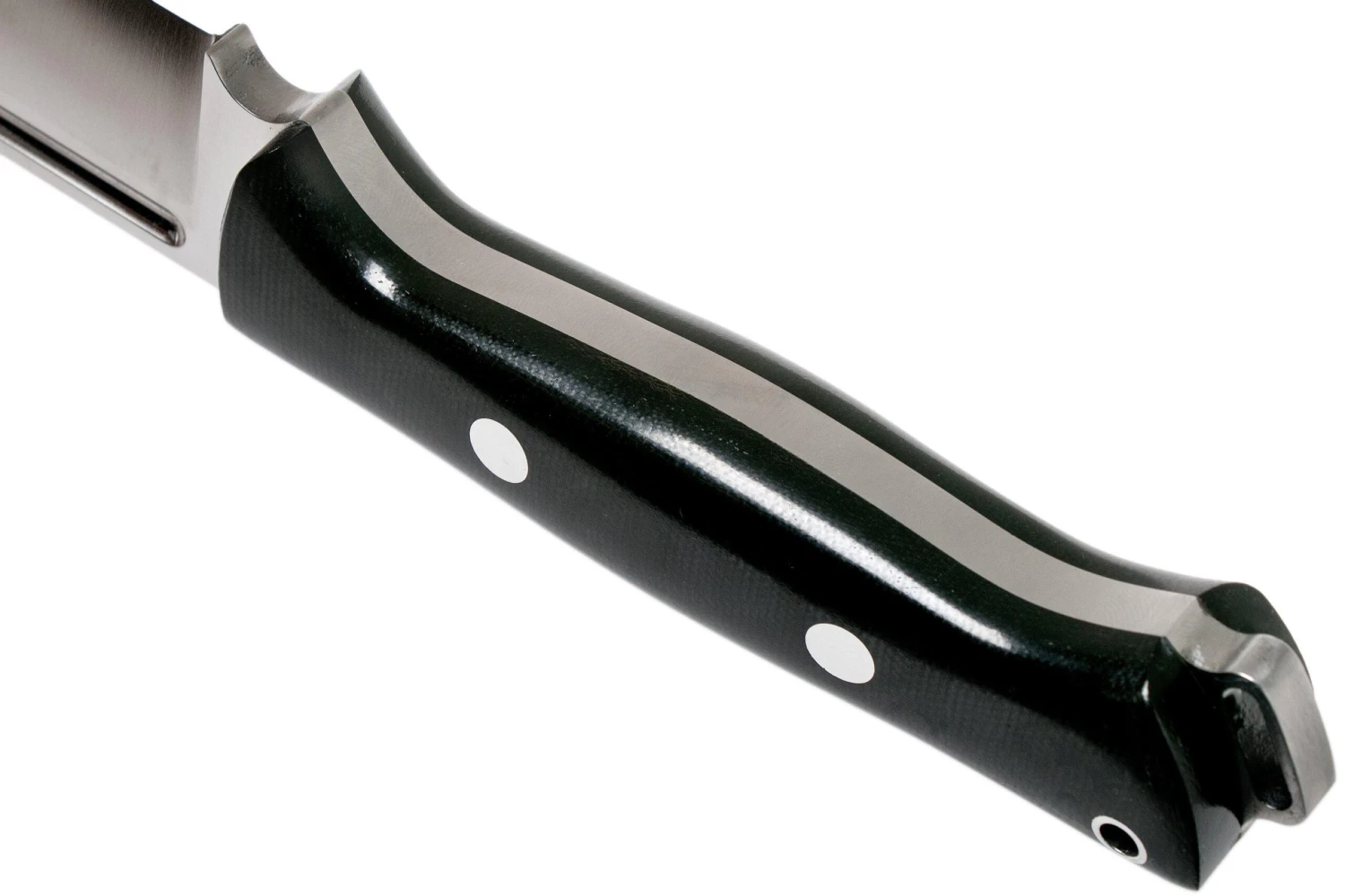 Bark River Bravo Squad Leader CPM 3V, Black Canvas Micarta 6 Bark River Bravo Squad Leader CPM 3V, Black Canvas Micarta – Image 4