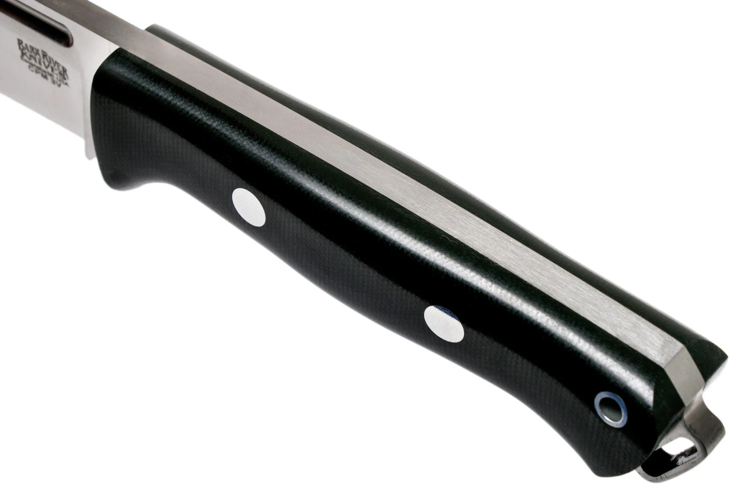 Bark River Bravo Squad Leader CPM 3V, Black Canvas Micarta 7 Bark River Bravo Squad Leader CPM 3V, Black Canvas Micarta – Image 5