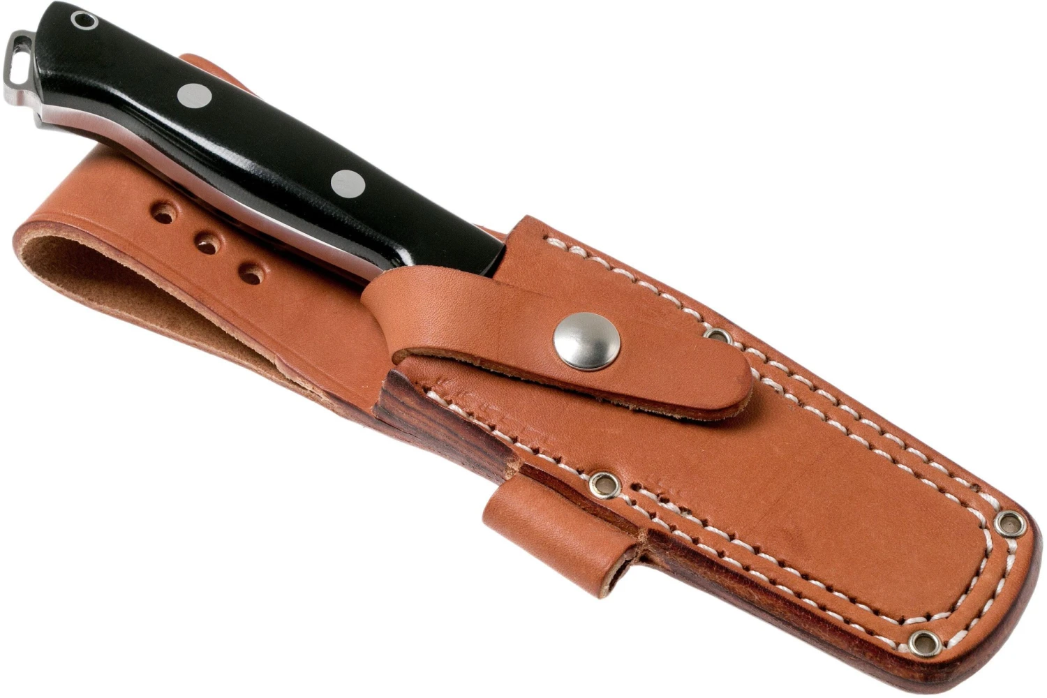 Bark River Bravo Squad Leader CPM 3V, Black Canvas Micarta 9 Bark River Bravo Squad Leader CPM 3V, Black Canvas Micarta – Image 7