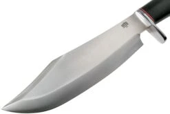 Bark River Shining Mountain Bowie A2 Black Canvas Micarta, Single Quillion Couteau Bowie -Vic Boutique BRK08 212BRKC01 03 bark river knives